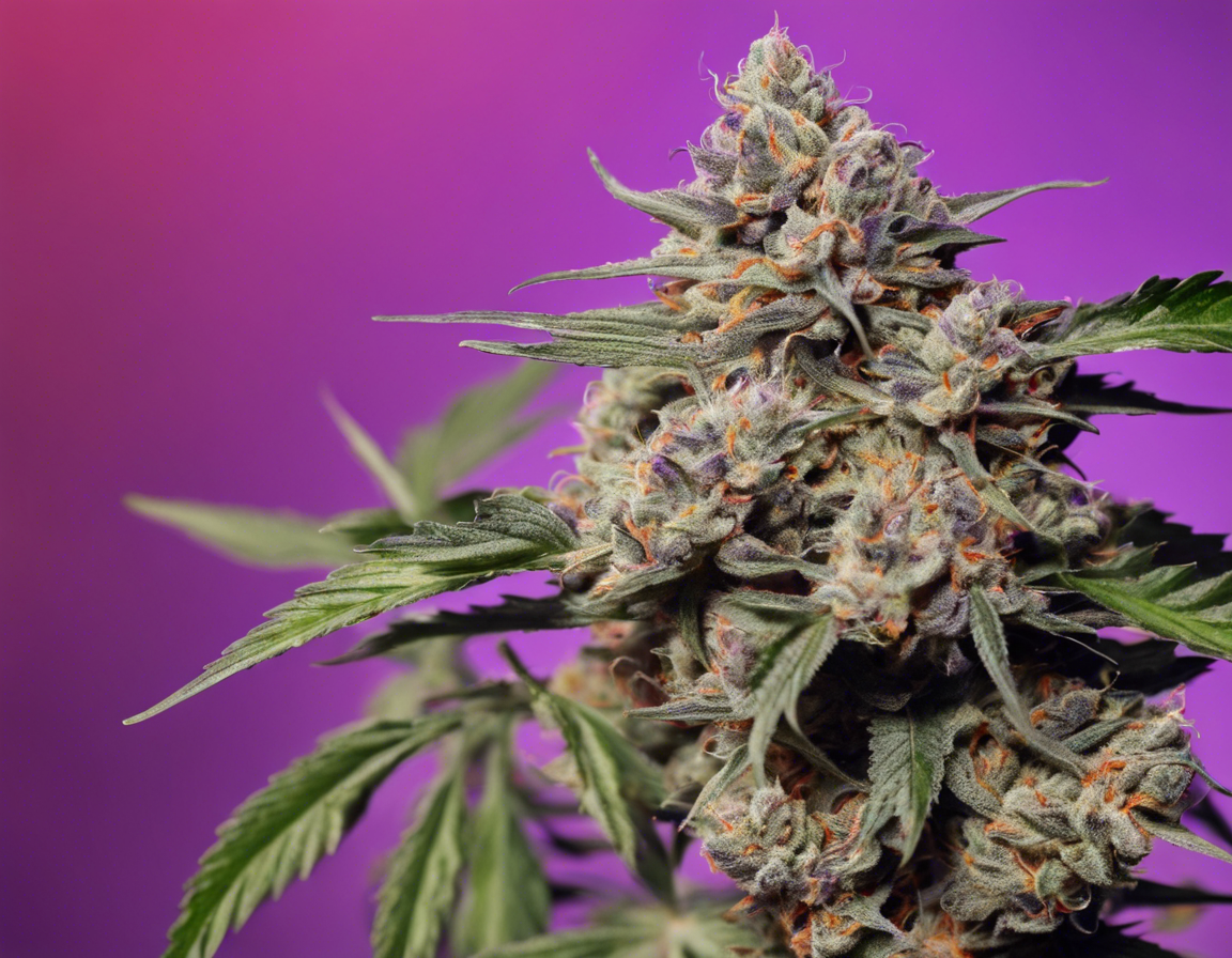 Experience the Relaxing Vibes of Purple Sunset Strain at Dusk